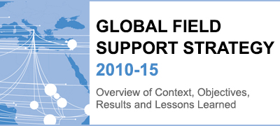 Global Field Support Strategy 2010-2015