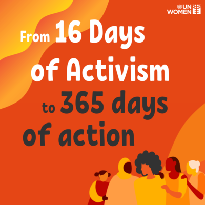 In focus: 16 Days of Activism against Gender-Based Violence