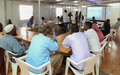 UNSOS organizes business seminar for entrepreneurs in Baidoa