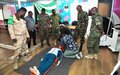 UNSOS trains key ATMIS and SNA medical staff on how to best handle casualties of conflict