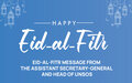 Eid-al-Fitr Message from the Assistant Secretary-General and Head of UNSOS